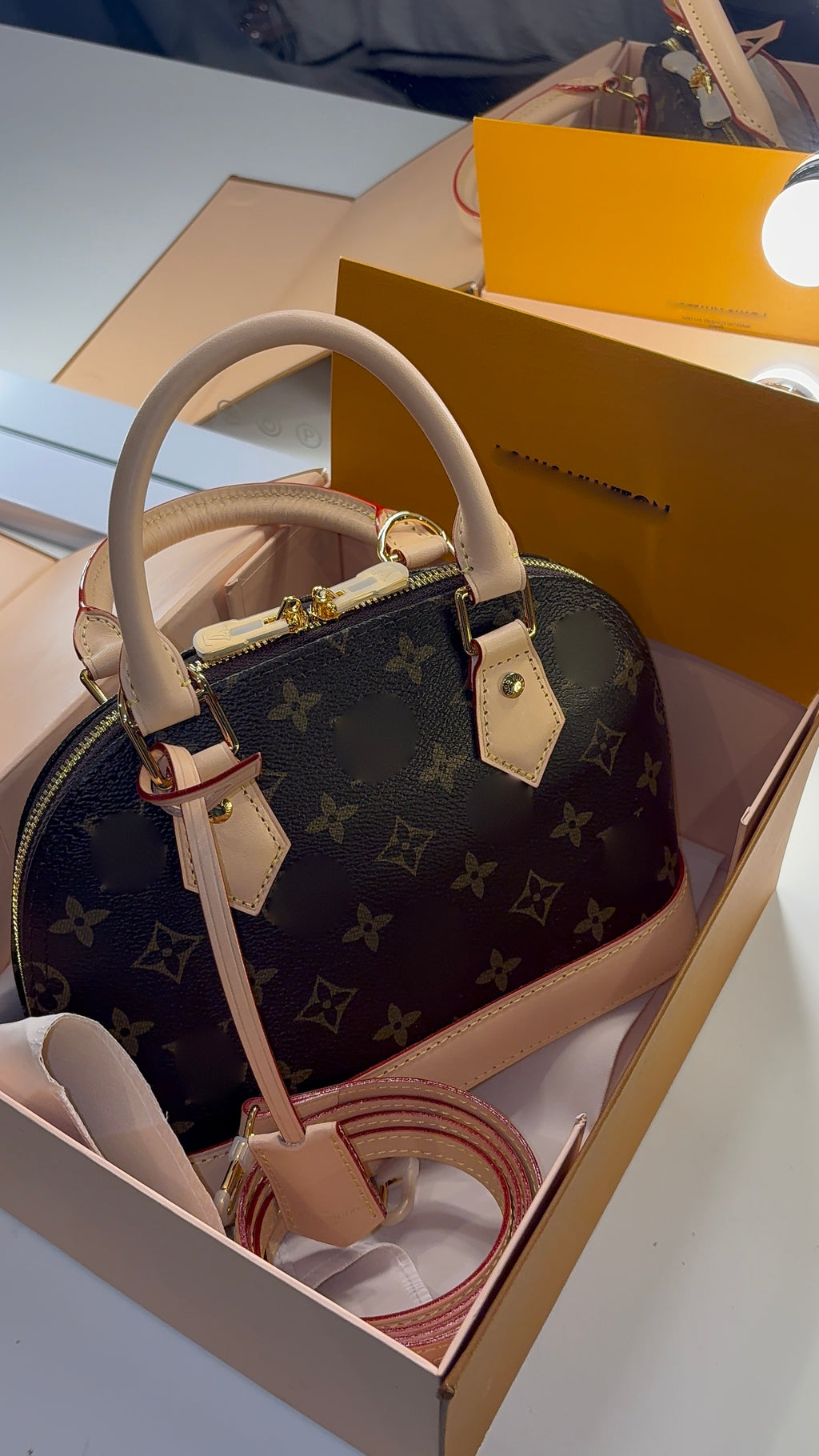 L. Alma Monogram Bag