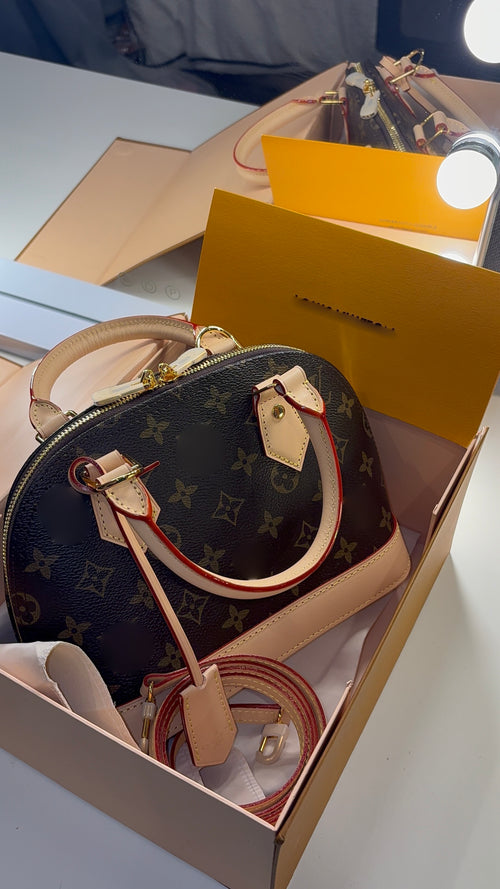 L. Alma Monogram Bag